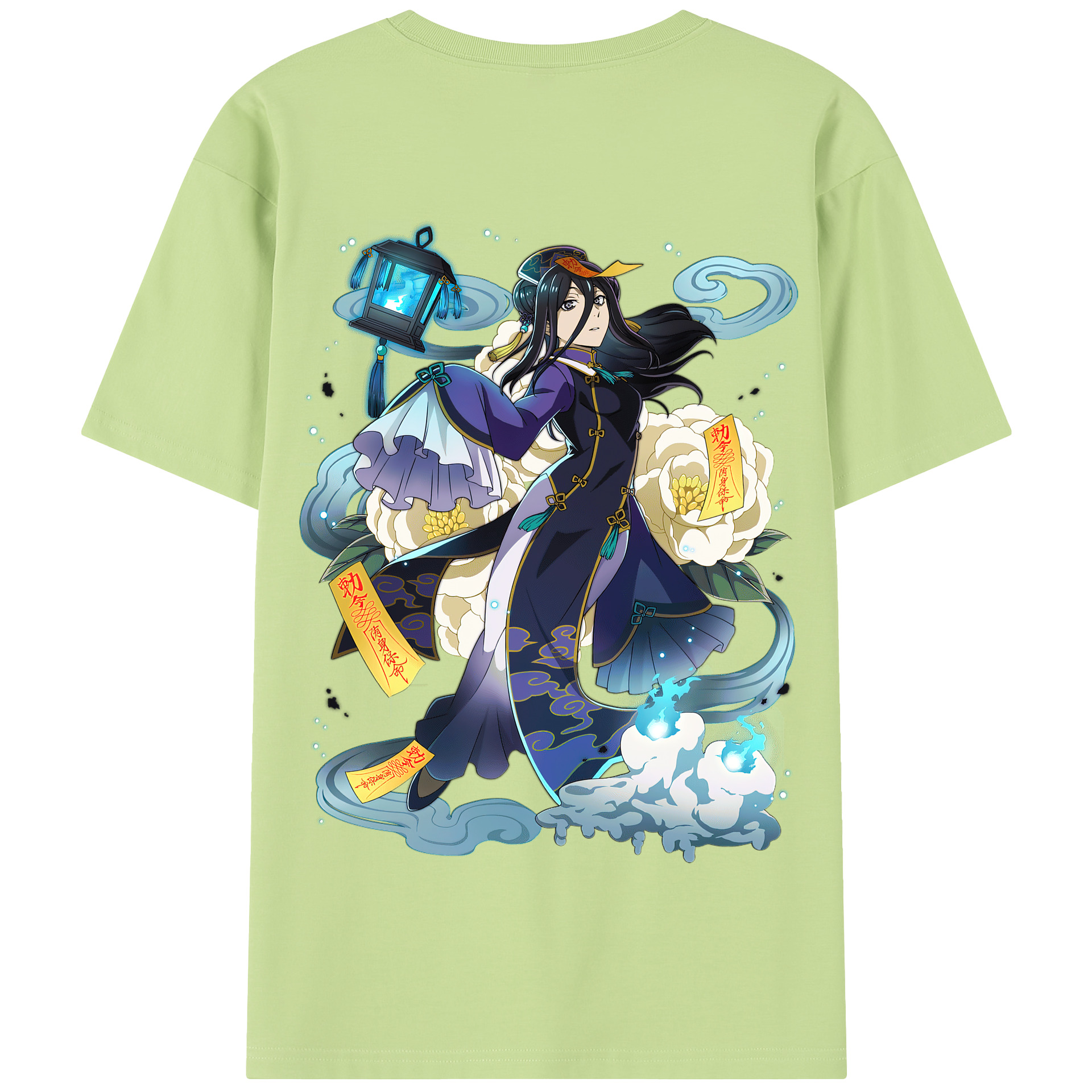 （画像用） 文豪ストレイドッグス Bungo Stray Dogs 綿100％半袖Tシャツ（背面プリント）